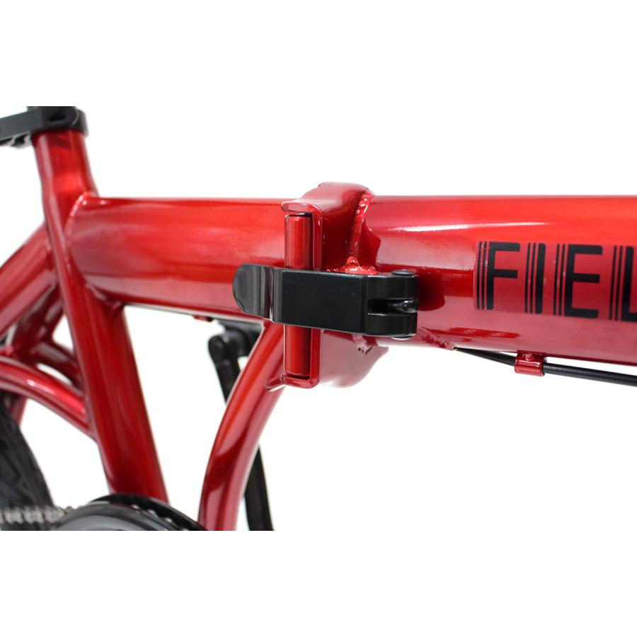 FIELD CHAMP 16インチ折りたたみ自転車 MG-FCP16RD レッド FIELD CHAMP 2024年最新 新型 新発売 CHAMP 16インチ折畳み