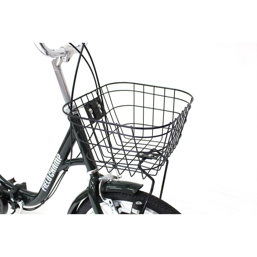 ミムゴ MG-FCP2016GR FIELD CHAMP 20×16インチ 6段折畳み自転車 モスグリーン 新品 送料無料 メーカー倉庫より直送 | ミムゴ | 04