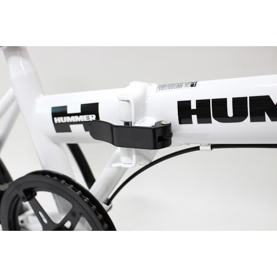 ミムゴ MG-HM16N-WH HUMMER ノーパンク 折りたたみ自転車 ホワイト 新品 送料無料 メーカー倉庫より直送 | ミムゴ | 05