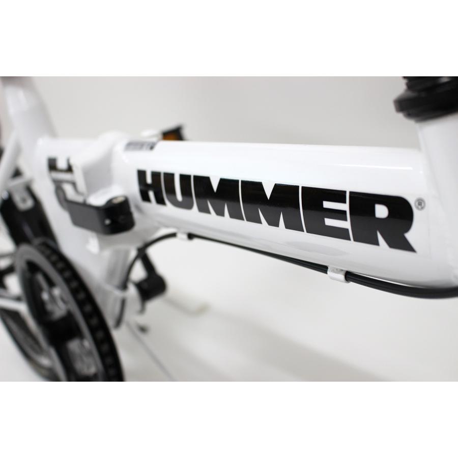 ミムゴ MG-HM16N-WH HUMMER ノーパンク 折りたたみ自転車 ホワイト 新品 送料無料 メーカー倉庫より直送 | ミムゴ | 07