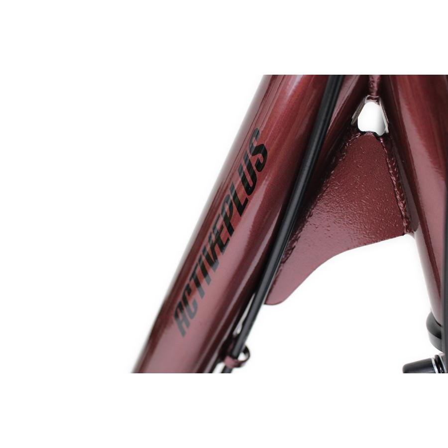 ミムゴ MG-TRE20APNL ACTIVEPLUS ノーパンク三輪自転車 ワインレッド