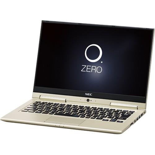 NEC PC-HZ750GAG LAVIE Hybrid ZERO 13.3型ワイド Core i7 SSD 256GB メモリ8GB Win10 Home 64ビット Office付 プレシャスゴールド 新品 送料無料 | LaVie