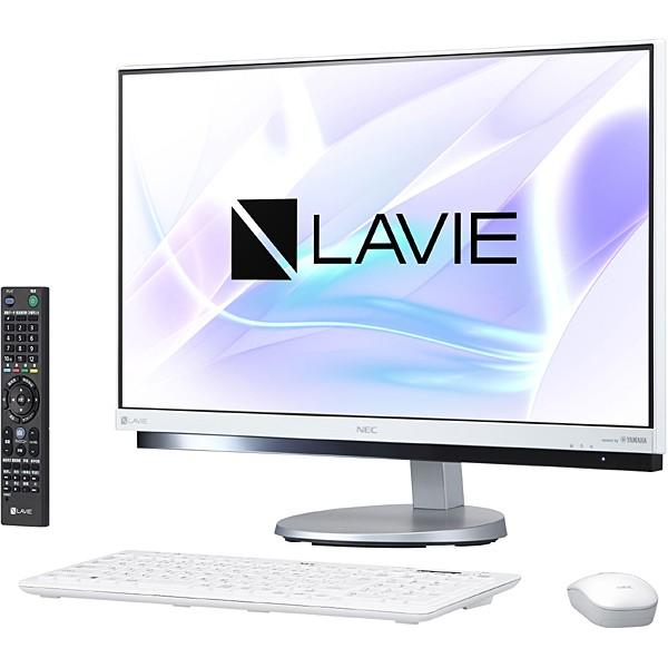 NEC PC-DA770HAW LAVIE Desk All-in-one DA770/HAシリーズ 23.8型ワイド Core i7-7500U メモリ 8GB HDD 3TB Windows10 office ホワイト 新品 送料無料 | LaVie