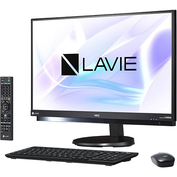 NEC PC-DA770HAB LAVIE Desk All-in-one DA770/HAシリーズ 23.8型ワイド Core i7-7500U メモリ 8GB HDD 3TB Windows10 office ブラック 新品 送料無料 | LaVie