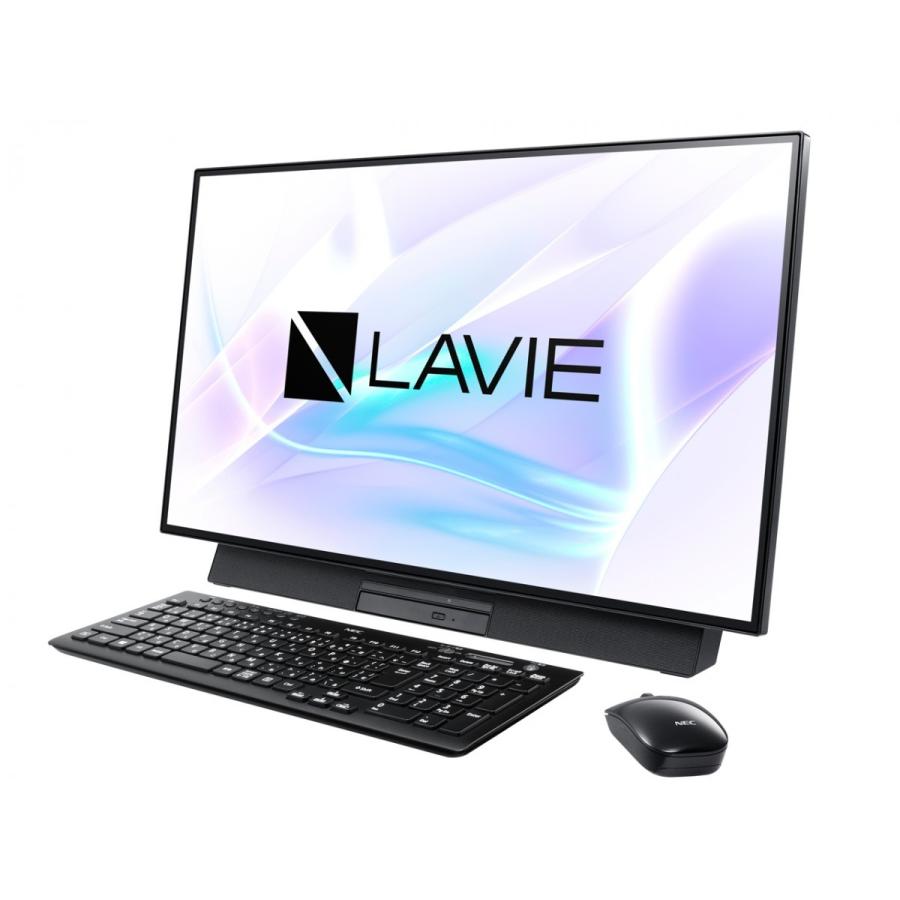 LaVie NEC PC-DA500MAB 27型 Core i5-8265U メモリ4GB 1TB Windows 10