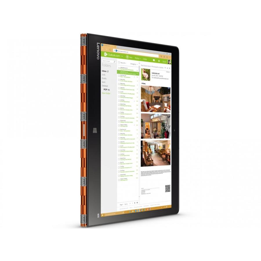 Lenovo レノボジャパン 13.3型タッチ対応ノートPC Office Windows10搭載 Lenovo YOGA 900 80MK0057JP クレメンタインオレンジ 新品 送料無料 | Lenovo | 02