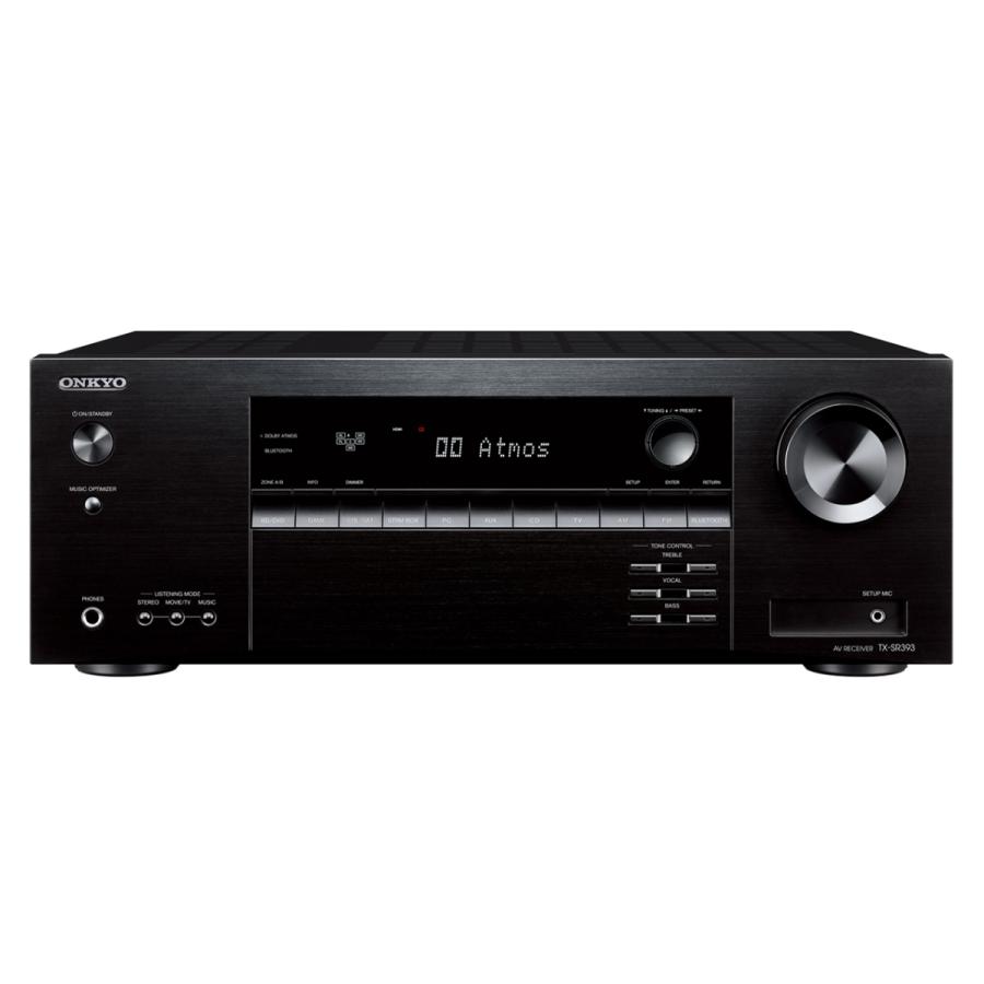 ONKYO TX-SR393(B) AVレシーバー ブラック ブラック 新品 送料無料 | ONKYO