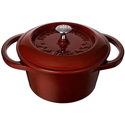 シナジートレーディング LCB0002 LE CORDON BLEU ラウンドココット20cm ボルドールージュ 新品 送料無料 | 