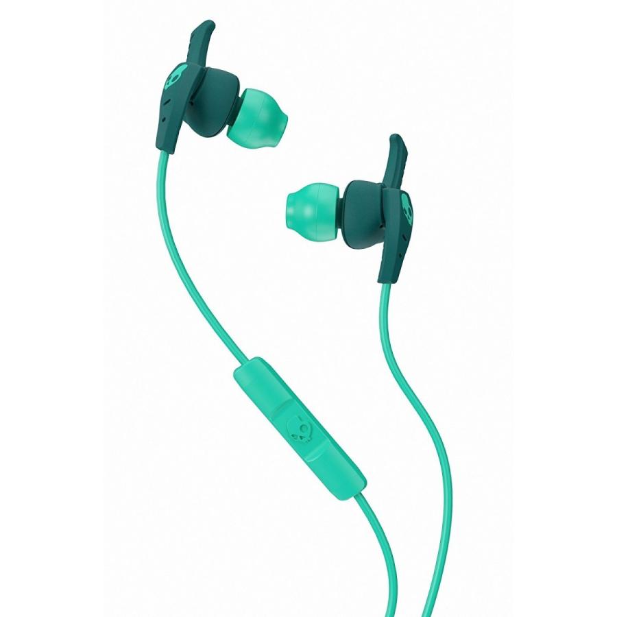 Skullcandy スカルキャンディ カナル型イヤホン 防水 スポーツライン NEW XTPLYO TEAL/GREEN ティール/グリーン A2WIHX-450 新品 送料無料 | Skullcandy