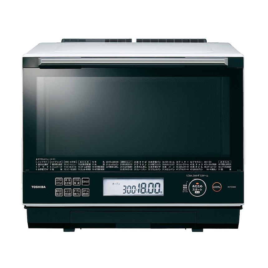 東芝 過熱水蒸気オーブンレンジ 30L 石窯ドーム 300℃ 2段調理