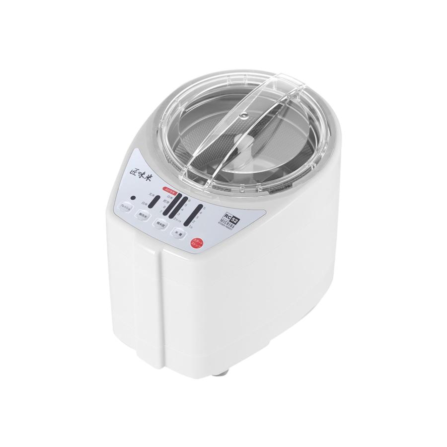 山本電気 MB-RC52W 家庭用精米機 道場六三郎監修 匠味米 ホワイト 新品 送料無料 | 山本電気