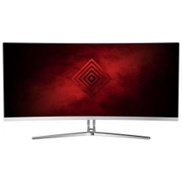 JAPANNEXT JN-VC34100UWQHD 34型ワイド UWQHD 液晶ディスプレイ シルバー 新品 送料無料 | JAPANNEXT