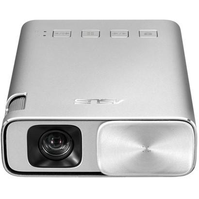 ASUS エイスース ZenBeam E1 ポケットLEDプロジェクター 150ml 6000mAhバッテリー内蔵 HDMI対応 シルバー 新品 送料無料 | ASUS | 01
