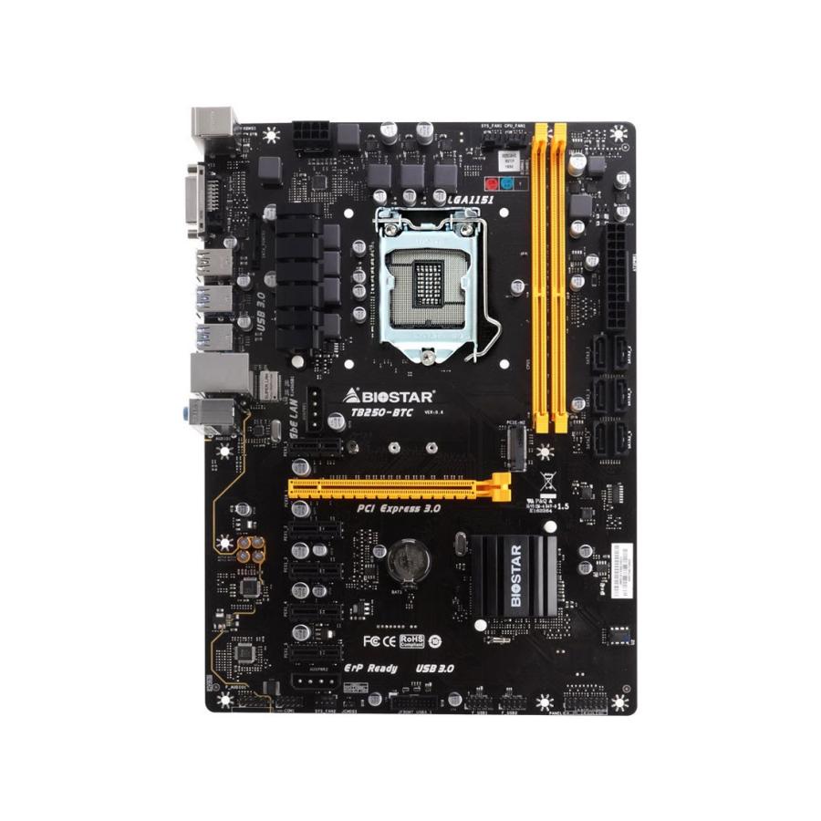 BIOSTAR LGA 1151 プロセッサ対応 Intel B250 チップセット搭載 ATXマザーボード TB250-BTC 新品 送料無料 | BIOSTAR | 01