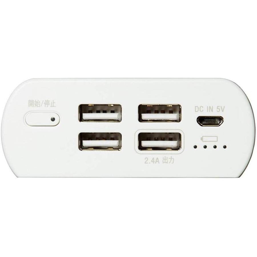 SONY CP-S20AS モバイルバッテリー 20000mAh USB Type-A 4ポート