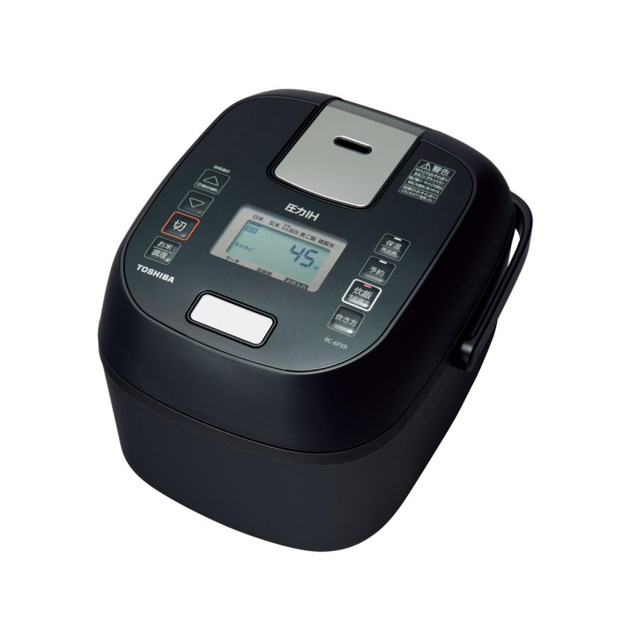 8月末前まで　TOSHIBA RC-6PXR-K 3.5合　圧力IH 炊飯器 TOSHIBA（東芝） RC-6PXR K 圧力IH炊飯器 炎匠炊き 備長炭ダイヤモンド