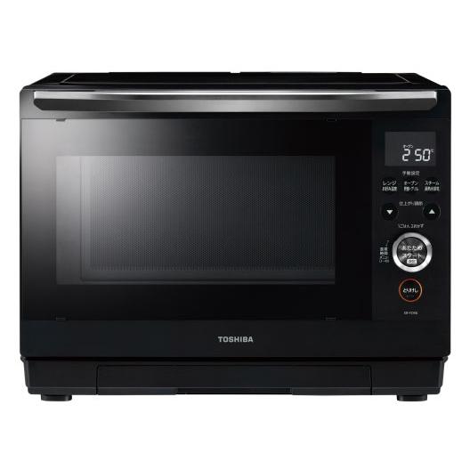 東芝 ER-YD90(K) 過熱水蒸気オーブンレンジ 石釜ドーム 26L ブラック 新品 送料無料 | TOSHIBA