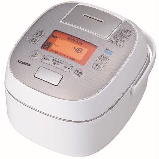 東芝 TOSHIBA RC-18VSM(W) 真空圧力IH炊飯器 鍛造かまど銅釜 1升炊き グランホワイト 新品 送料無料 | TOSHIBA