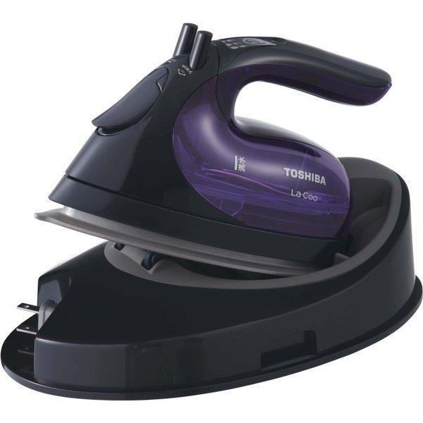 東芝 TA-FVX540-V コードレススチームアイロン コンパクト 美ラクル La・Coo バイオレット 新品 送料無料 | TOSHIBA