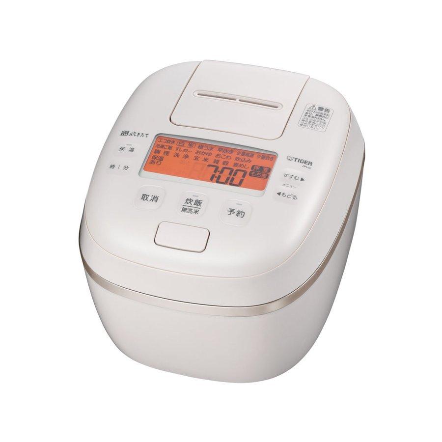 炊きたて タイガー JPI-G100 WE 圧力IHジャー炊飯器 ご泡火炊き 5.5合 