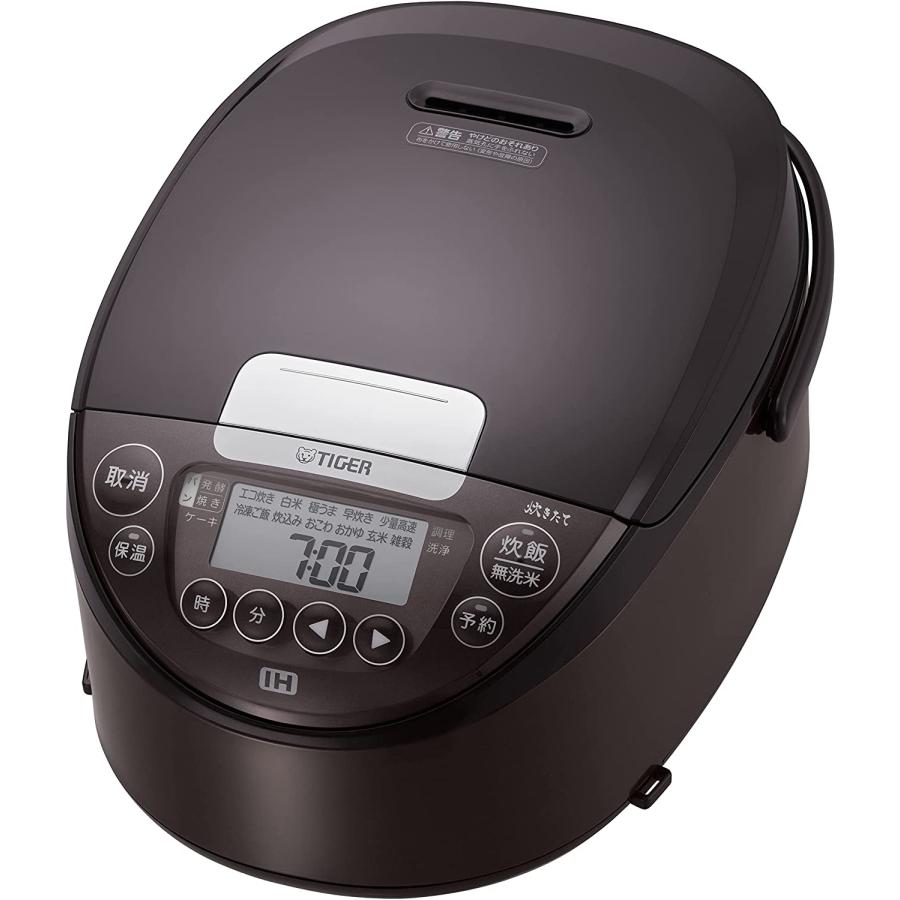 炊きたて タイガー魔法瓶 JPW-D180 IHジャー炊飯器 1升炊き ブラウン  