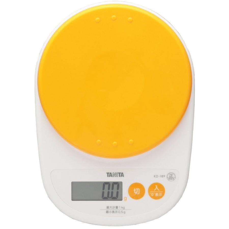 タニタ TANITA KD-189OR キッチンスケール アプリコットオレンジ  デジタルクッキングスケール 新品 送料無料 | TANITA | 01