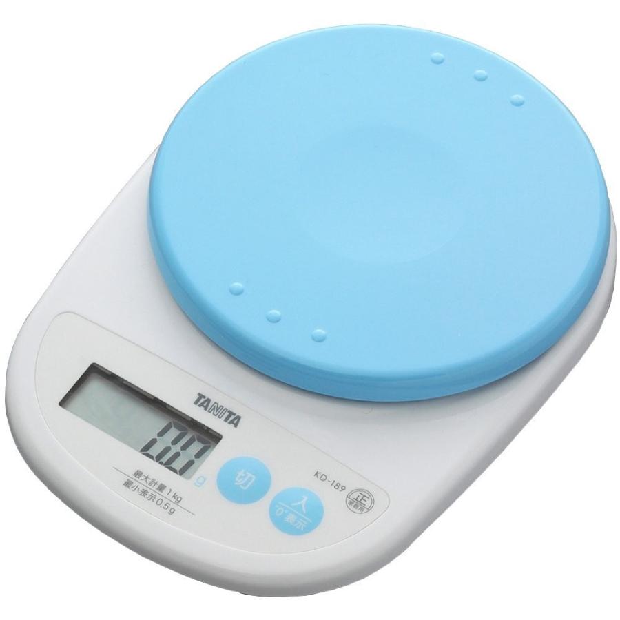 タニタ TANITA KD-189BL キッチンスケール アクアミントブルー  デジタルクッキングスケール 新品 送料無料 | TANITA