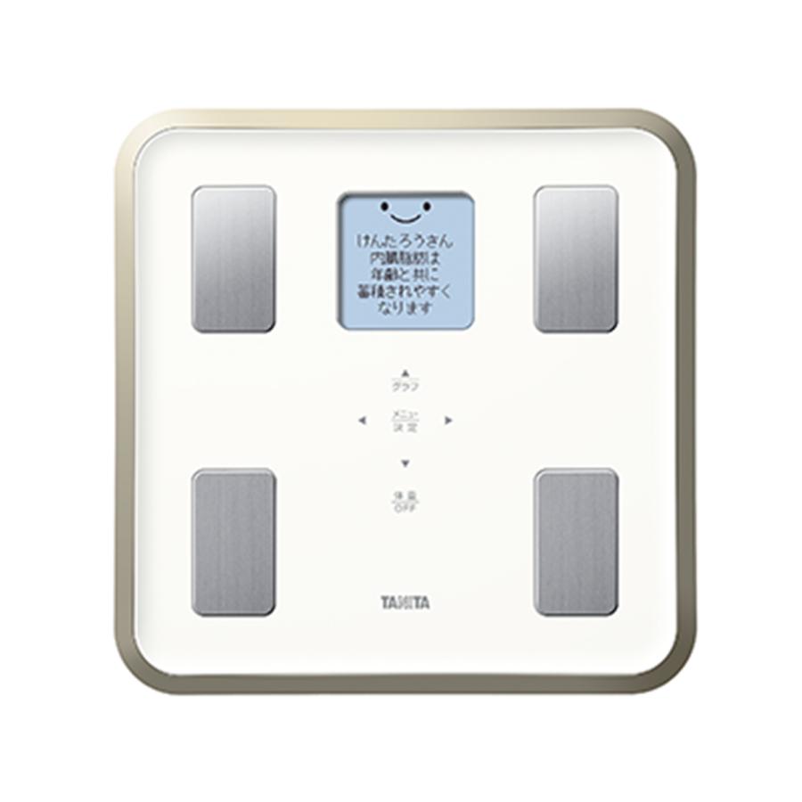 タニタ BC-810WH 体組成計 登録人数4人 顔イラスト/応援コメント表示 ホワイト 新品 送料無料 | TANITA