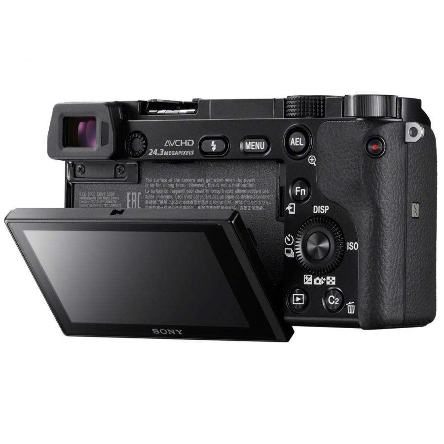 ソニー SONY ILCE-6000Y B α6000 ダブルズームレンズキット ブラック 新品 送料無料 | SONY | 05