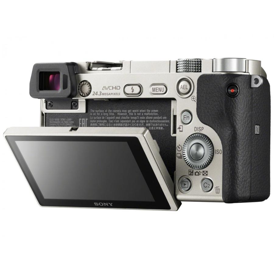 ソニー SONY ILCE-6000Y S α6000 ダブルズームレンズキット シルバー 新品 送料無料 | SONY | 05