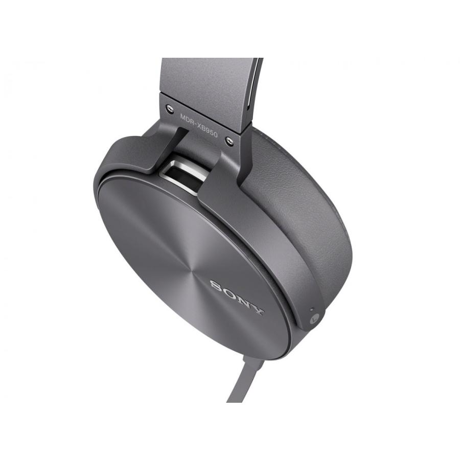 ソニー SONY MDR-XB950/H C ステレオヘッドホン Extra bass グレー 新品 送料無料 | SONY | 01