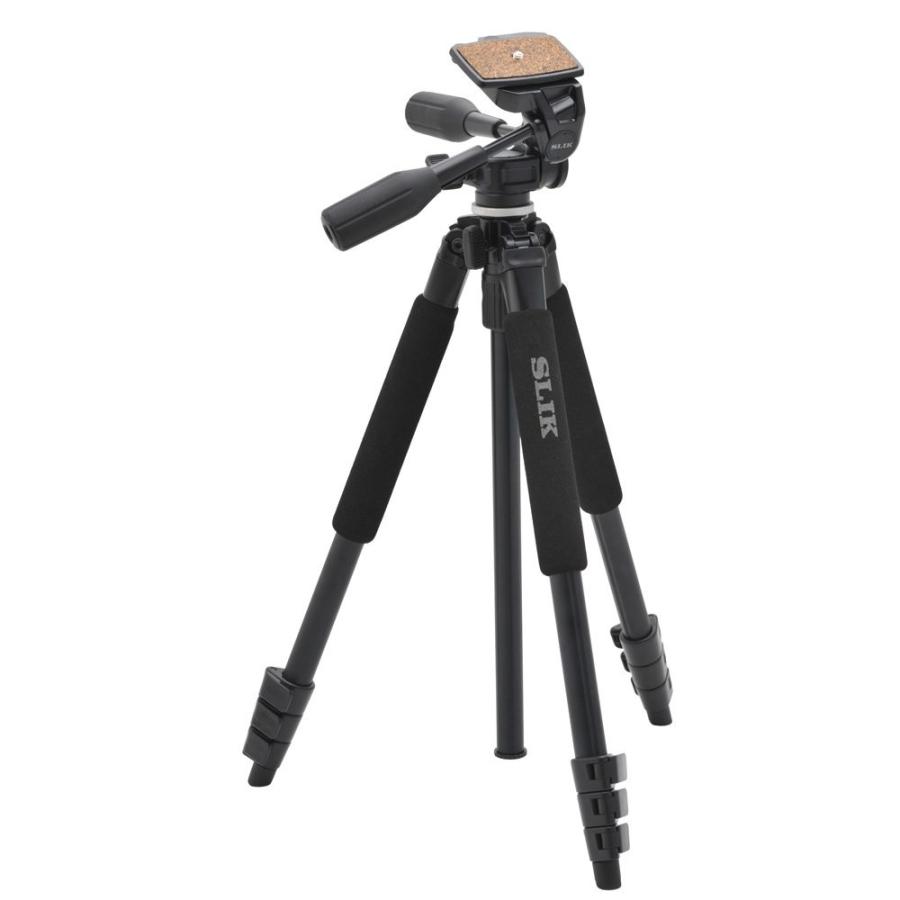 SLIK スリック スプリントDX BK 三脚 スプリントシリーズ 3ウェイタイプ雲台付き 4段 ブラック 新品 送料無料 | SLIK