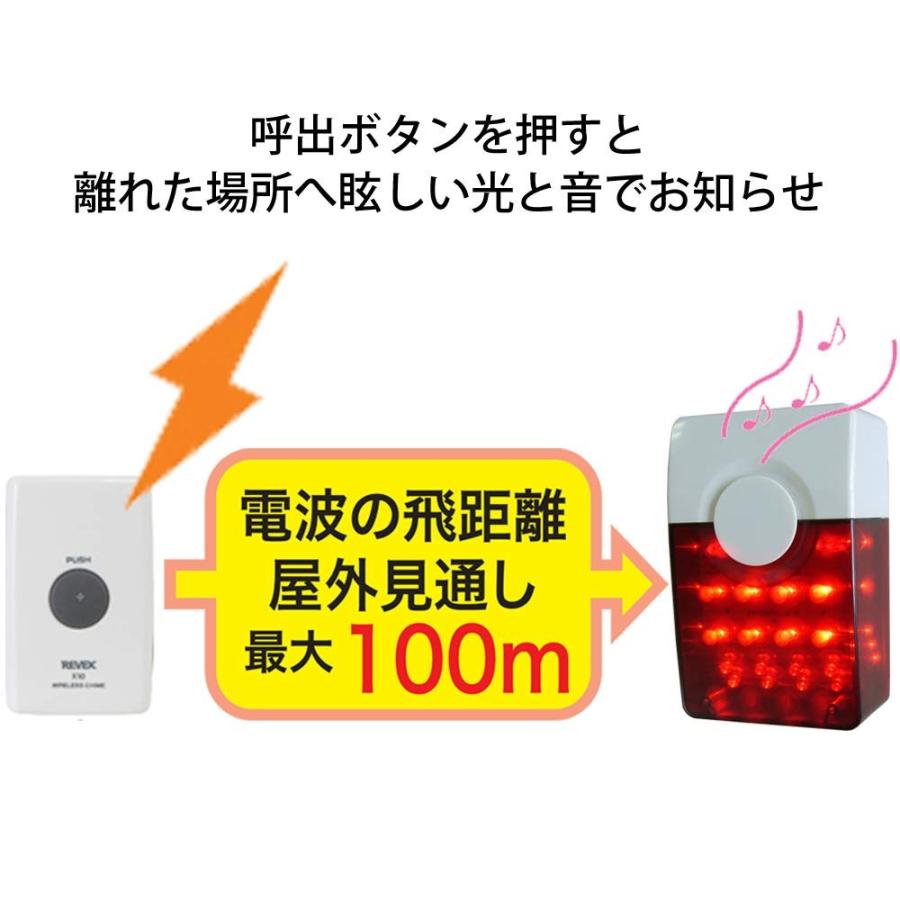 リーベックス REVEX XL3010 呼び出しチャイム 呼び出しパトフラッシュ 新品 送料無料 | REVEX | 01