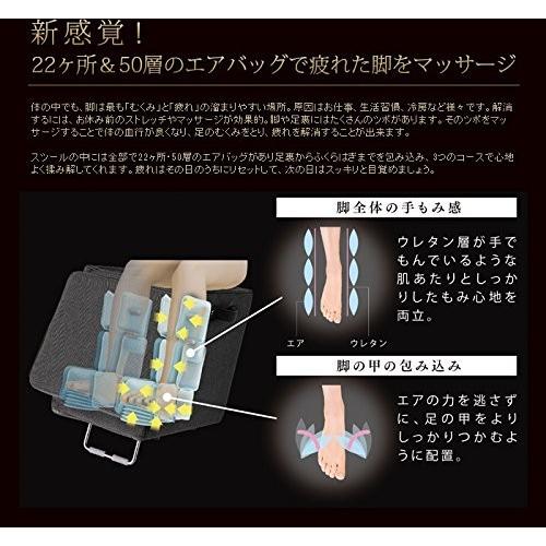 アテックス ATEX マッサージスツール エアフットマッサージャー AX-HXT177rd レッド 新品 送料無料 | アテックス | 04