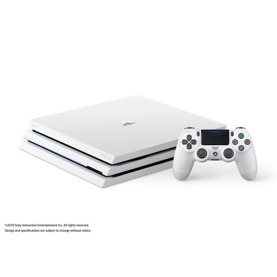 SIE ソニー・インタラクティブエンタテインメント プレイステーション4 Pro 通常版 グレイシャー・ホワイト 1TB CUH-7200BB02 新品 送料無料 | 