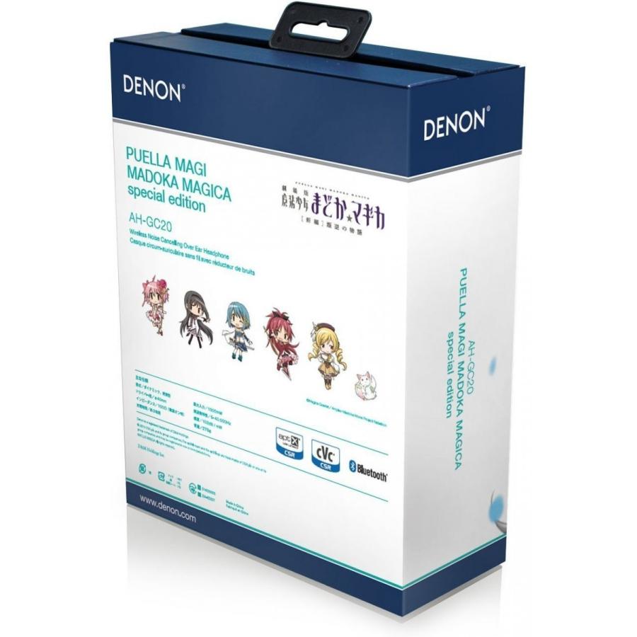 DENON デノン ワイヤレスヘッドホン 魔法少女まどか☆マギカ DENON デノン ワイヤレスヘッドホン 魔法少女まどか☆マギカ