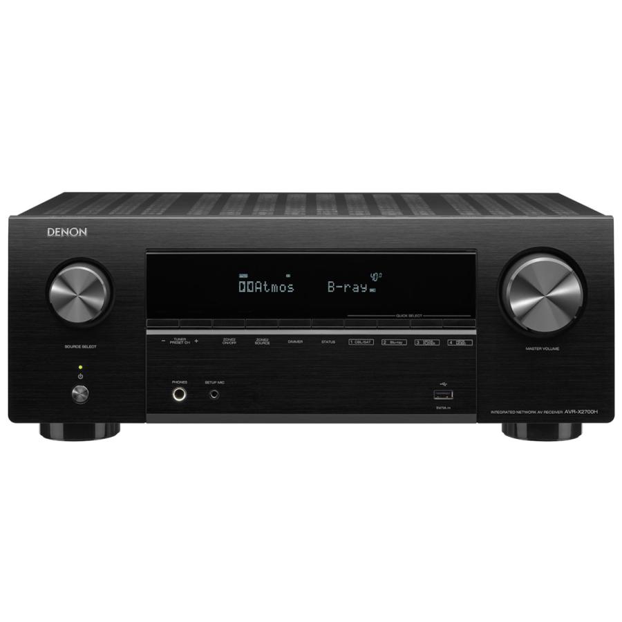 楽天DENON AVR-X2700H 7.2ch AV 新品 サラウンドレシーバー 送料無料