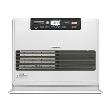 ダイニチ FW-7224SDX-W 石油ファンヒーター 暖房能力最大7.2kW 木造19畳/コンクリート25畳 タンク容量9L クールホワイト 日本製 新品 送料無料 | SDX（ブルーヒーター）