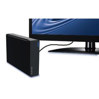 ELECOM - テレビ・レコーダー録画用 外付けハードディスク 2TB ELD-ERT020U ELECOM エレコム テレビ レコーダー録画用 外付けハードディスク