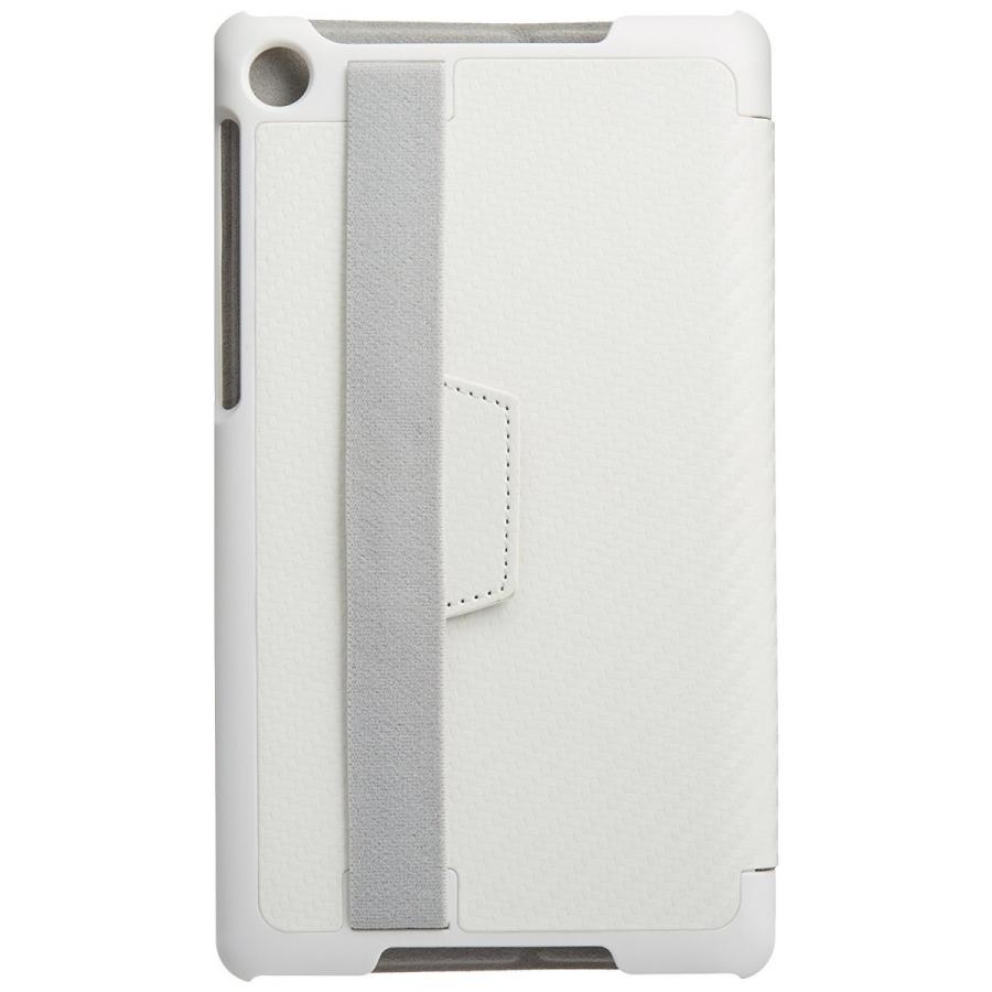 ELECOM エレコム Nexus7 2013用フラップカバー ホワイト TB-ASNXAPVFCWH 液晶保護フィルム付 新品 送料無料 パッケージにシール痕あり | ELECOM | 01