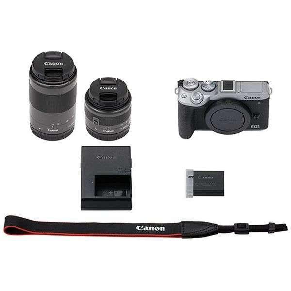 EOS M キヤノン Canon M6 MarkII ダブルズームキット ミラーレス一眼