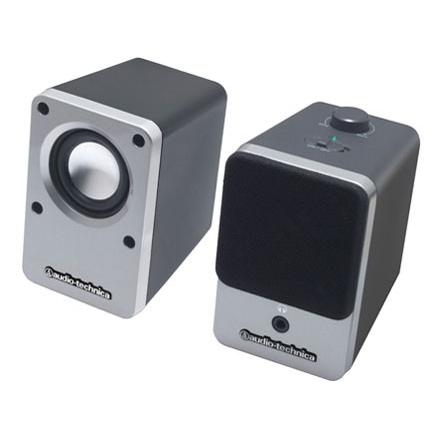 audio-technica オーディオテクニカ AT-SP102 SV アクティブスピーカー シルバー 新品 送料無料 | オーディオテクニカ