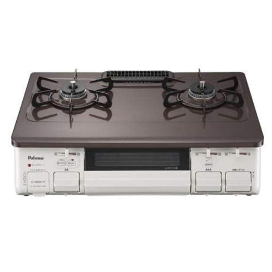 パロマ Paloma IC-N86BHA-L 13A ガステーブル 都市ガス13A用 幅59cm 左強火タイプ クリスタルブラウン 新品 送料無料 | パロマ