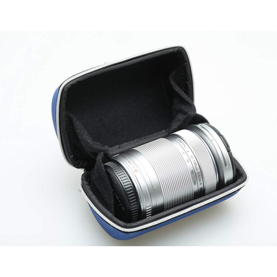 ケンコー Kenko PO01-BL aosta アオスタ EVA製セミハードポーチ レンズケース100 ブルー 新品 送料無料 | アオスタ | 02