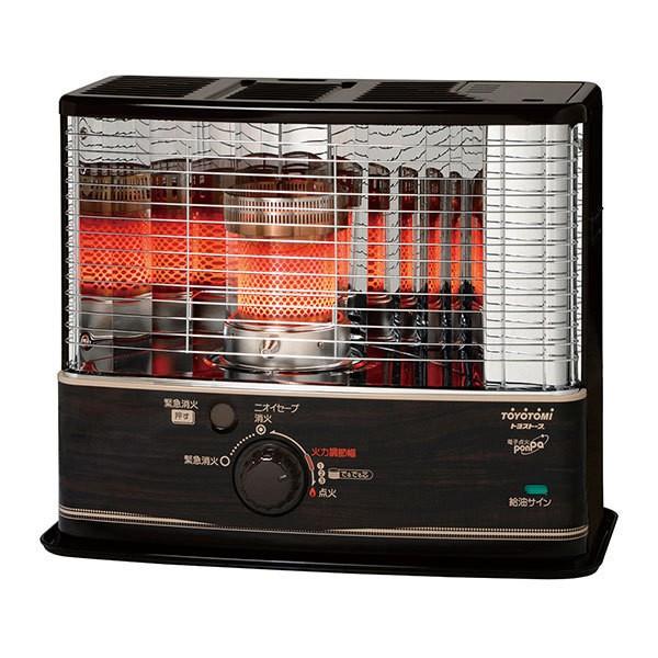 トヨトミ TOYOTOMI RS-W30F 石油ストーブ シングル燃焼 横型 木目 新品 送料無料 | TOYOTOMI