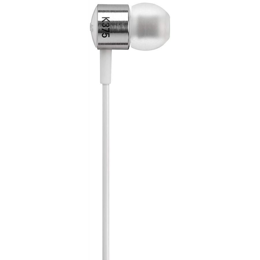 アーカーゲー AKG K375WHT white ホワイト カナル型イヤホン 3ボタン式