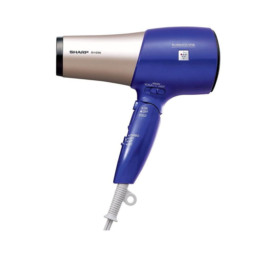 SHARP シャープ ヘアドライヤー プラズマクラスター搭載 IB-HD95-A ラピスブルー 新品 送料無料 | SHARP