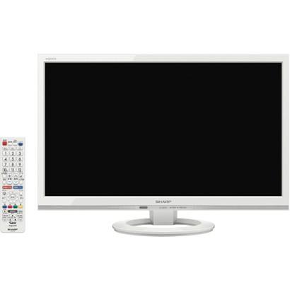 シャープ SHARP LC-22K45-W AQUOS 22V型 地上・BS・110度CSデジタルフルハイビジョン液晶テレビ ホワイト 新品 送料無料 | AQUOS