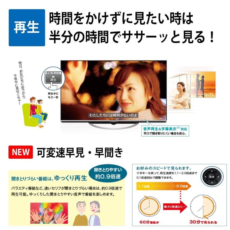 シャープ SHARP BD-UT2200 ブルーレイディスクレコーダー AQUOSブルーレイ トリプルチューナー Ultra HD Blu-ray再生対応 2TB 新品 送料無料 | SHARP | 06