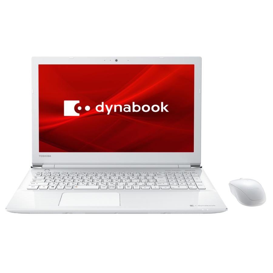 Dynabook P1T4KPBW ノートパソコン 15.6型 Celeron メモリ4GB HDD1TB Windows10 Office付 リュクスホワイト 新品 送料無料 | dynabook T
